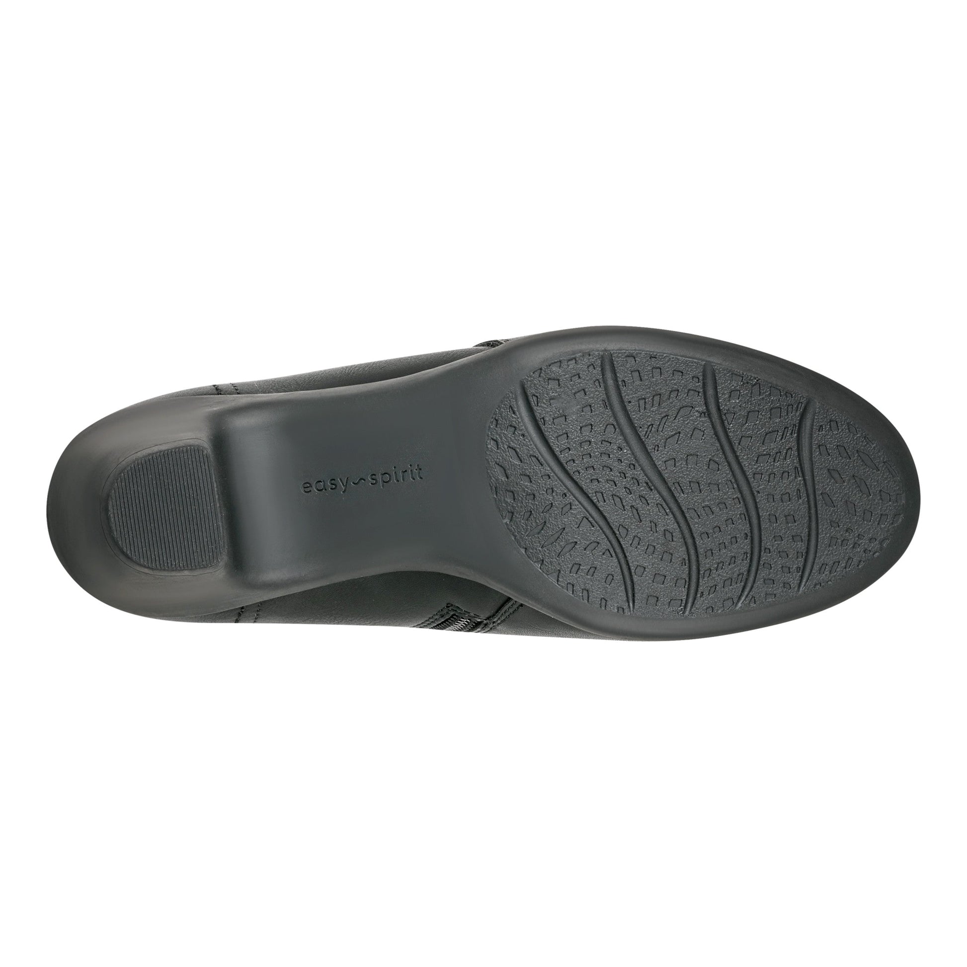 Easy Spirit Caine Round Toe Shooties - Black