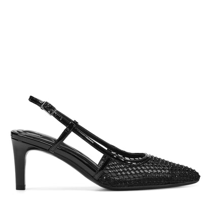 Easy Spirit Ravin Slingback Pumps - Black