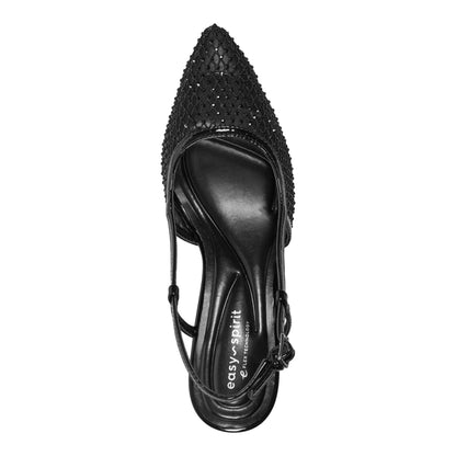 Easy Spirit Ravin Slingback Pumps - Black