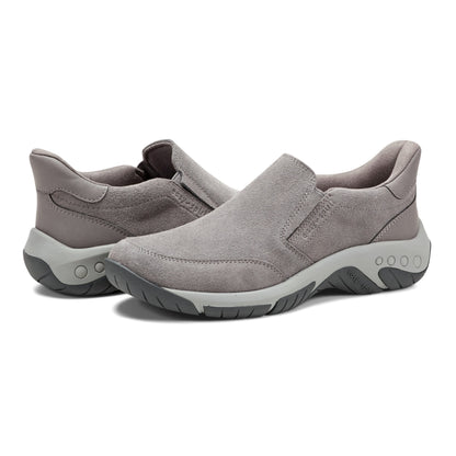 Easy Spirit Warner SOEASY™ Slip On Shoes - Grey Suede