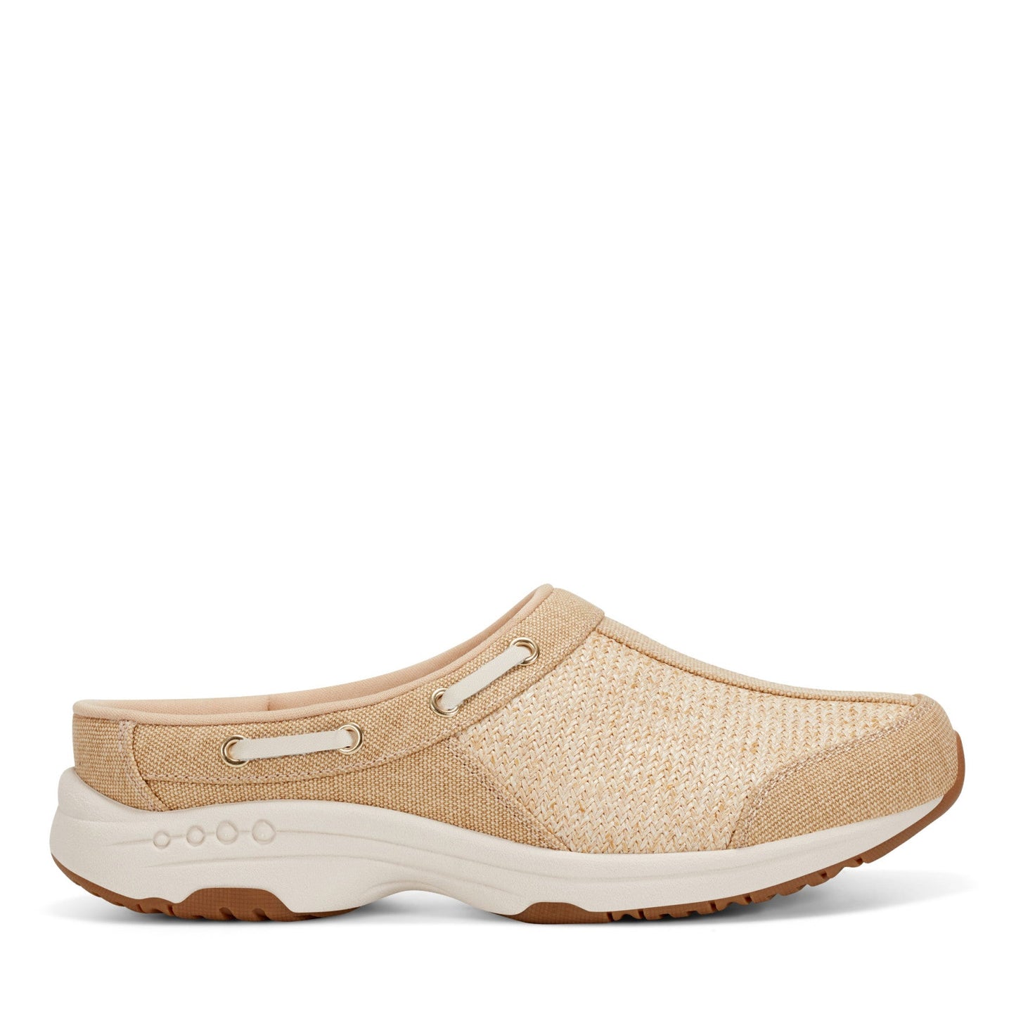 Easy Spirit Travelport Clogs - Natural Raffia