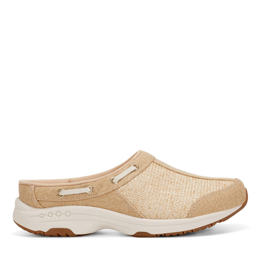 Easy Spirit Travelport Clogs - Natural Raffia