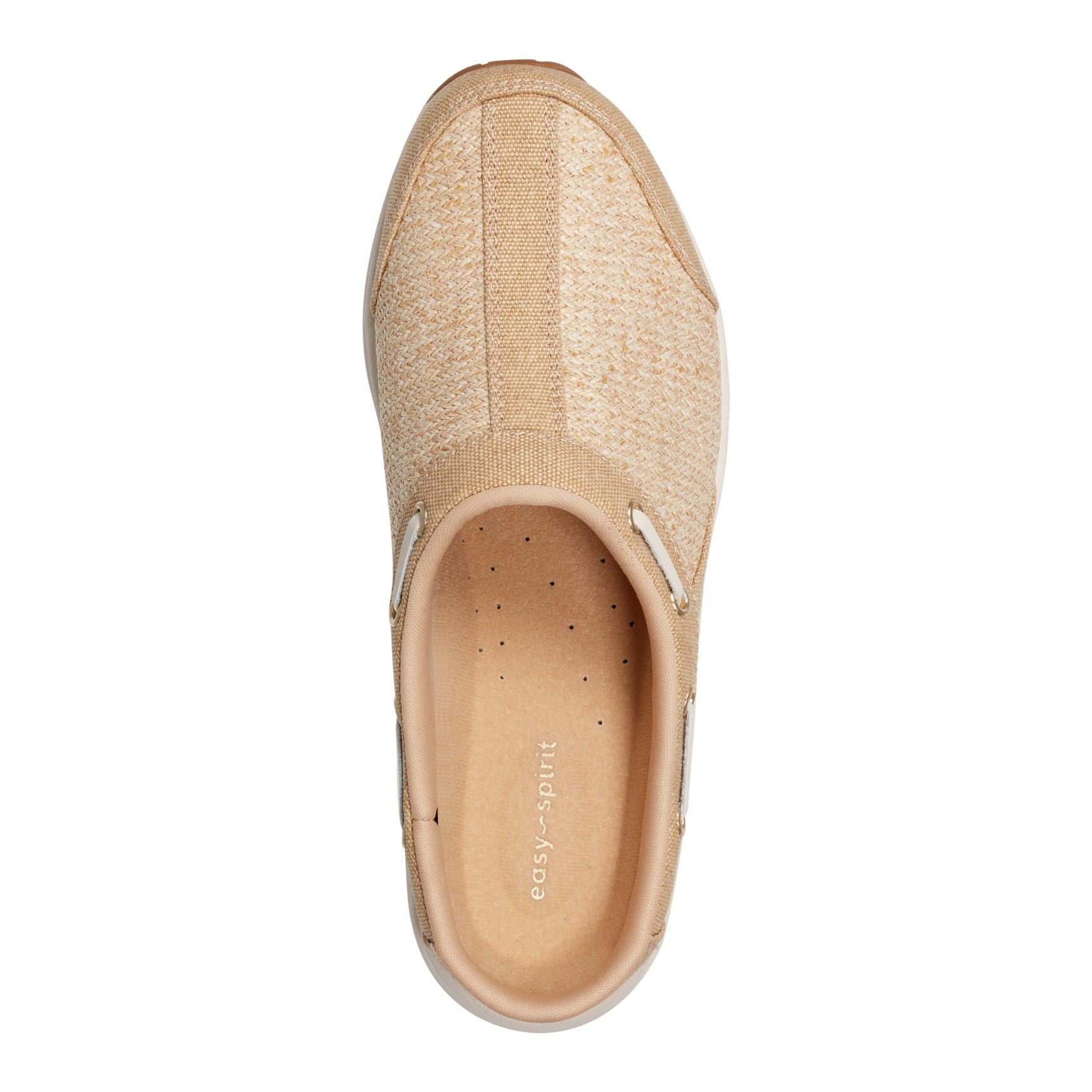 Easy Spirit Travelport Clogs - Natural Raffia