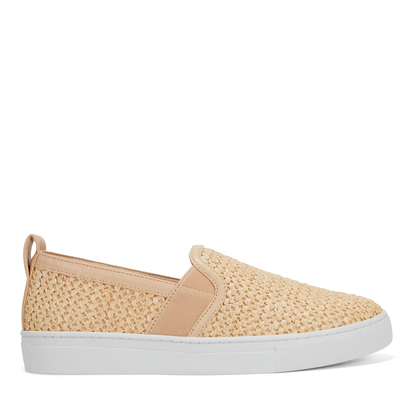 Easy Spirit Livia Slip On Sneakers - Natural Raffia