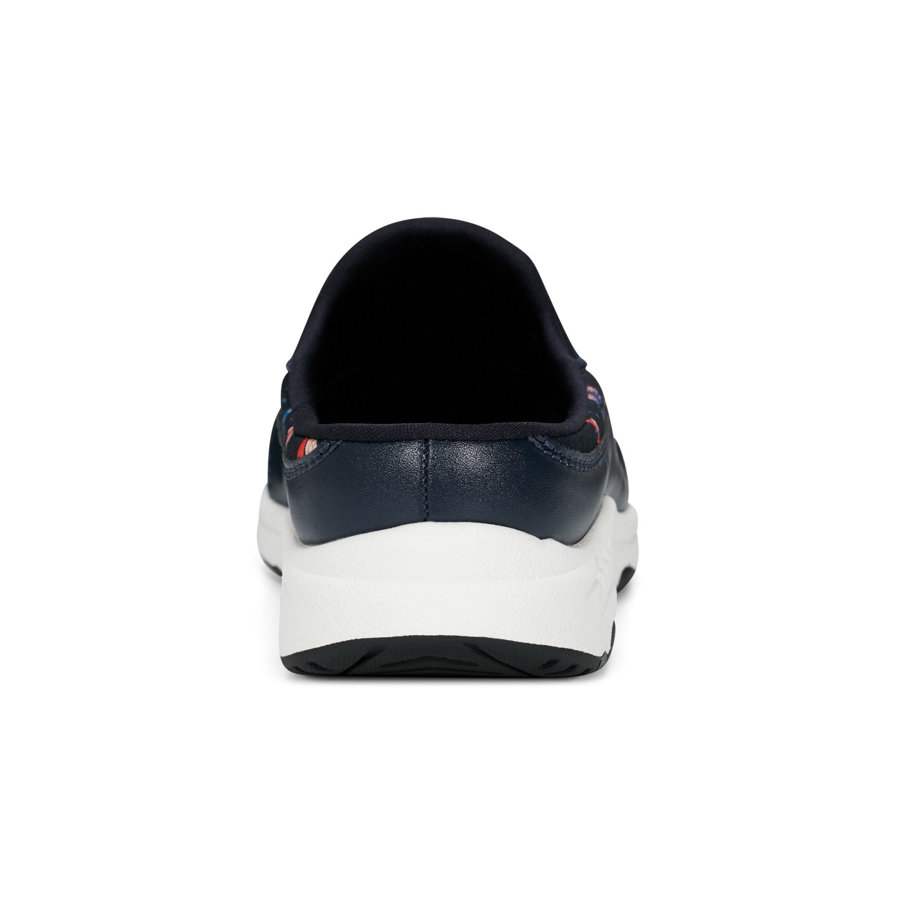Easy Spirit Traveltime Clogs - Navy Butterfly Print