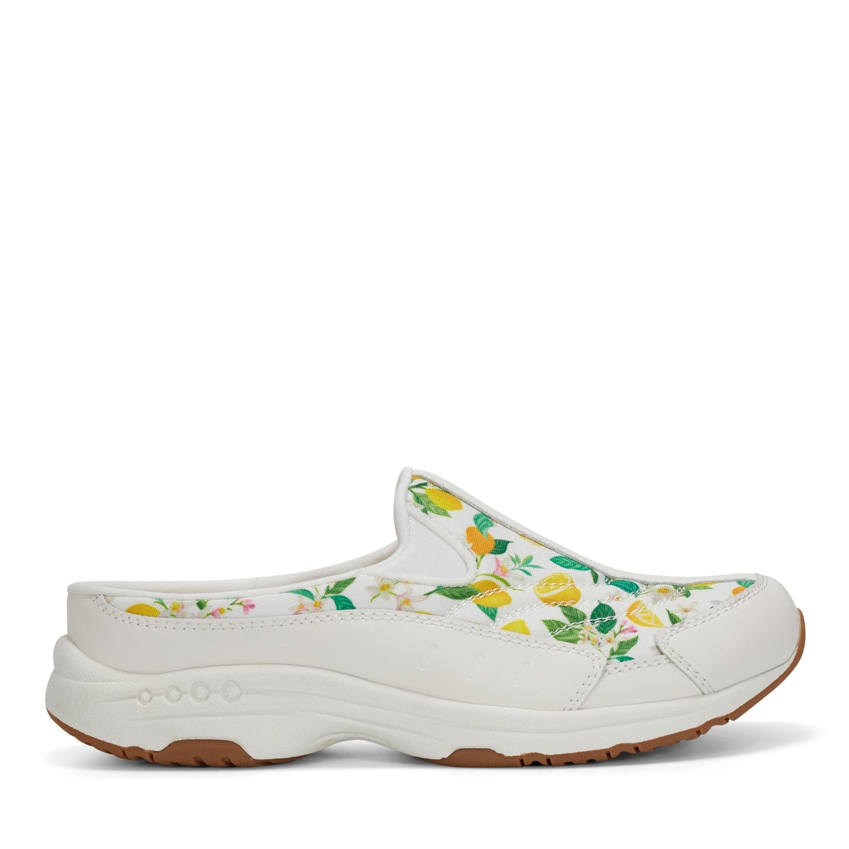 Easy Spirit Traveltime Clogs - Lemon Print