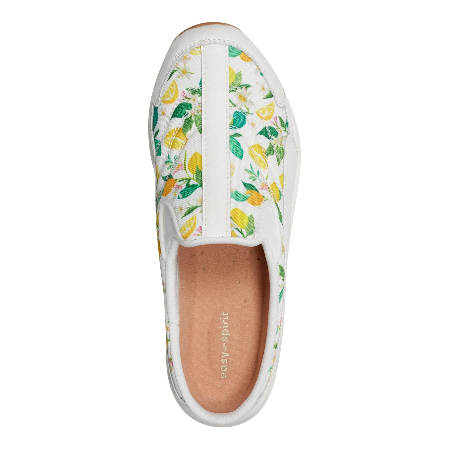 Easy Spirit Traveltime Clogs - Lemon Print