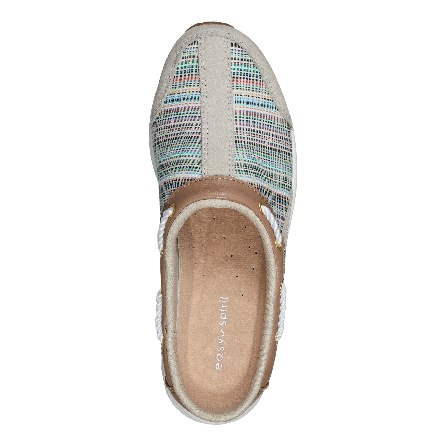 Easy Spirit Travelport Clogs - Natural Multi