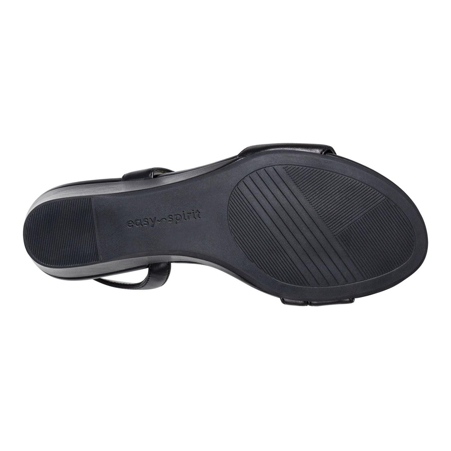 Easy Spirit Zoe Wedge Sandals - Black