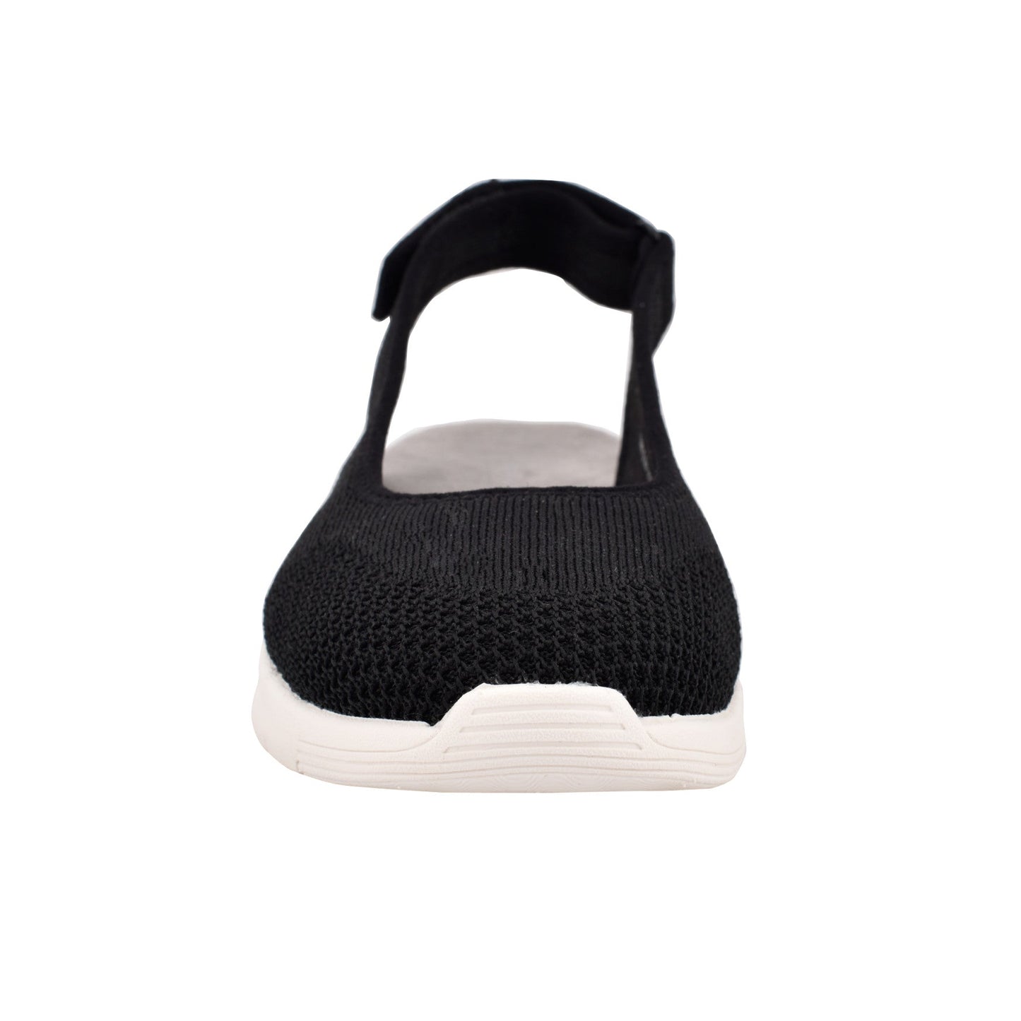 Easy Spirit Gracee Slingback Walking Shoes - Black Knit