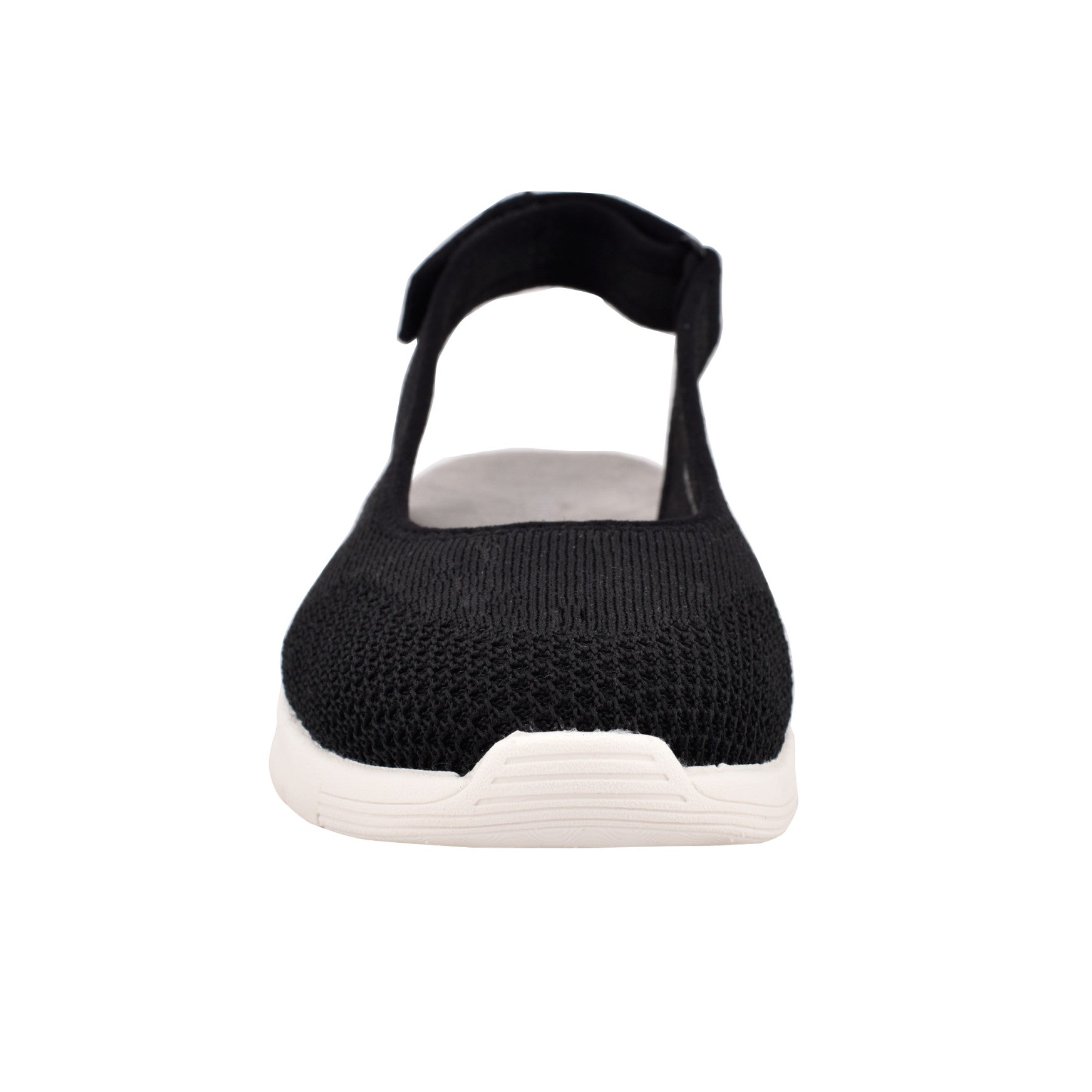 Easy Spirit Gracee Slingback Walking Shoes - Black Knit