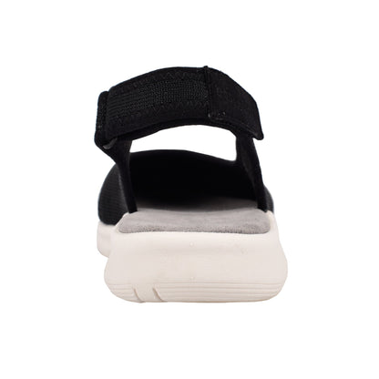Easy Spirit Gracee Slingback Walking Shoes - Black Knit