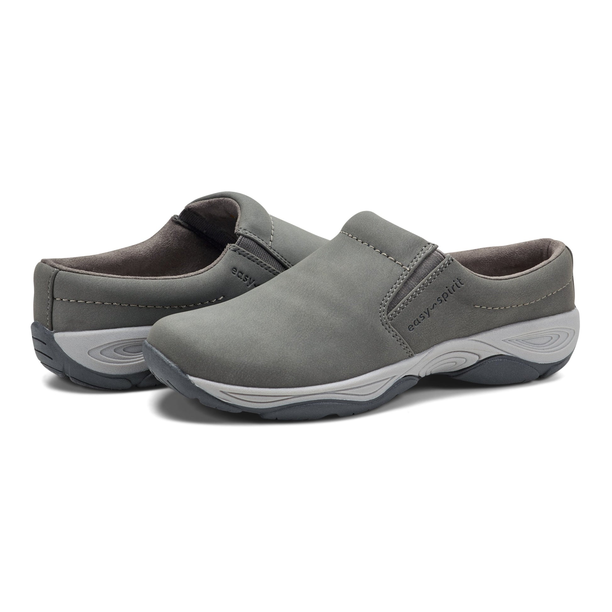 Easy Spirit Manta Casual Clogs - Grey