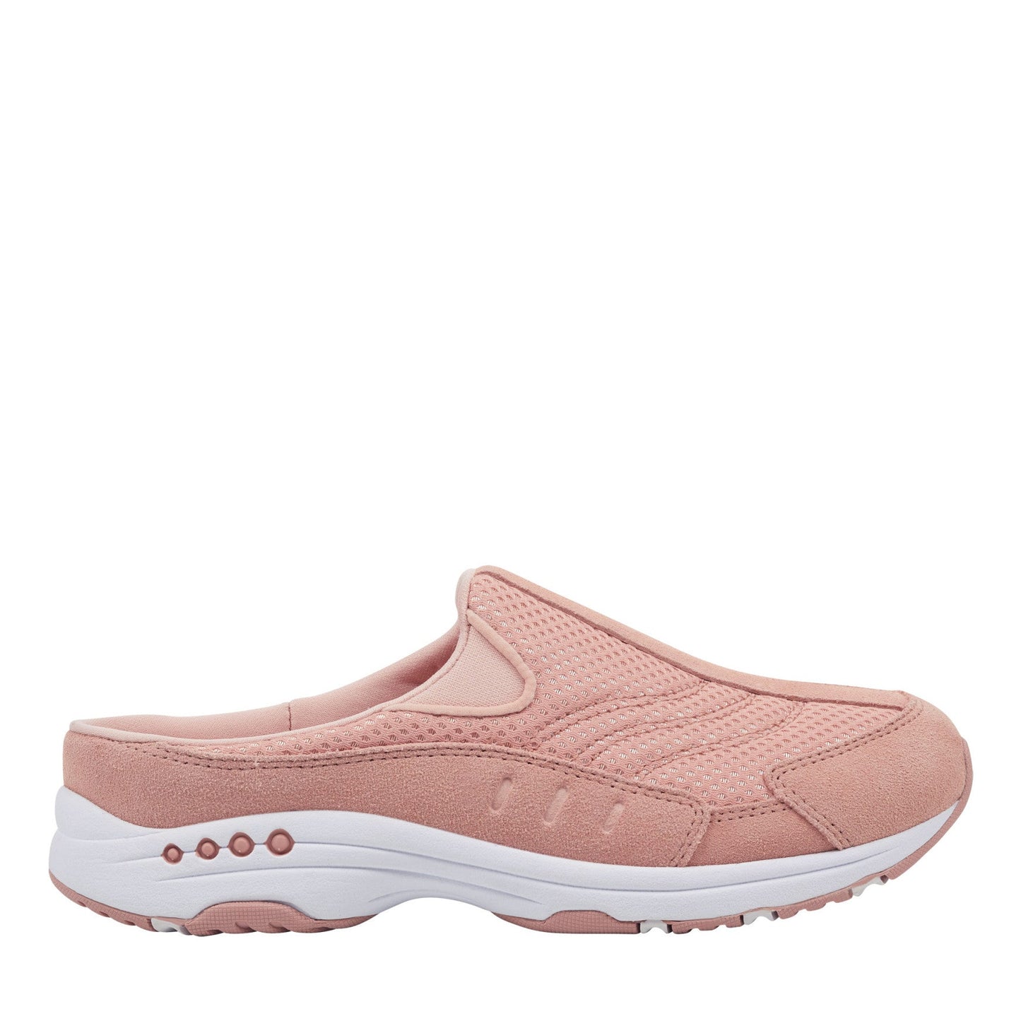 Easy Spirit Traveltime Clogs - Dusty Pink