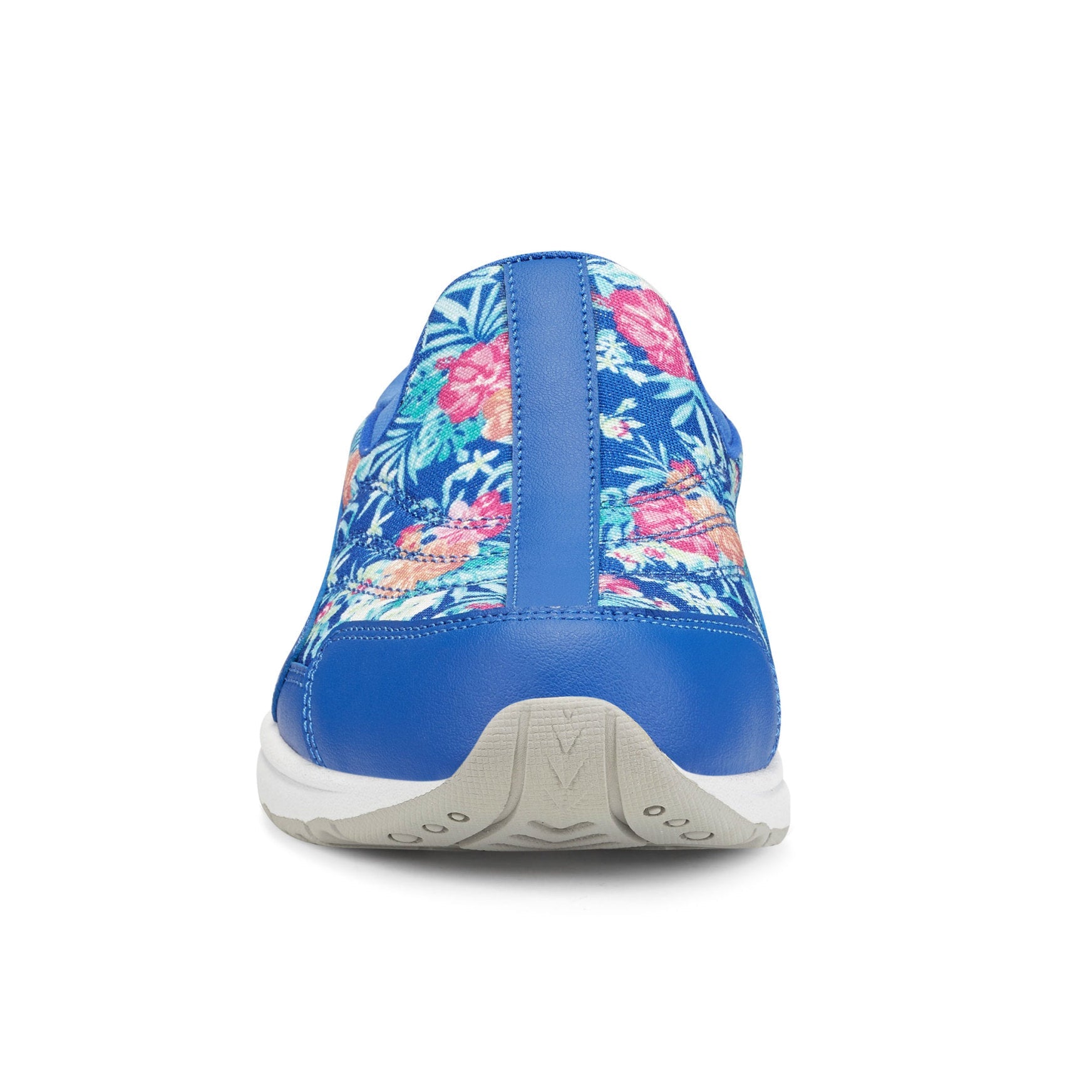 Easy Spirit Traveltime Clogs - Blue Tropical Print