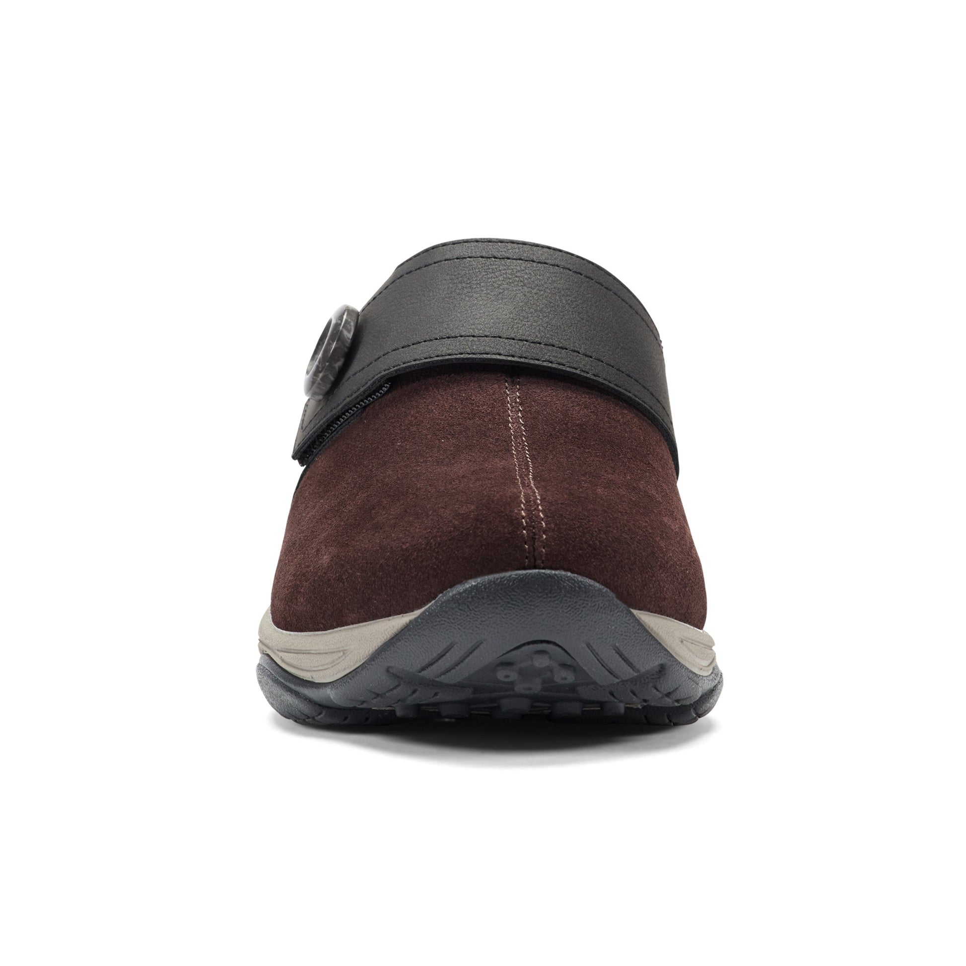 Easy Spirit Edline Slip On Casual Clogs - Red Suede