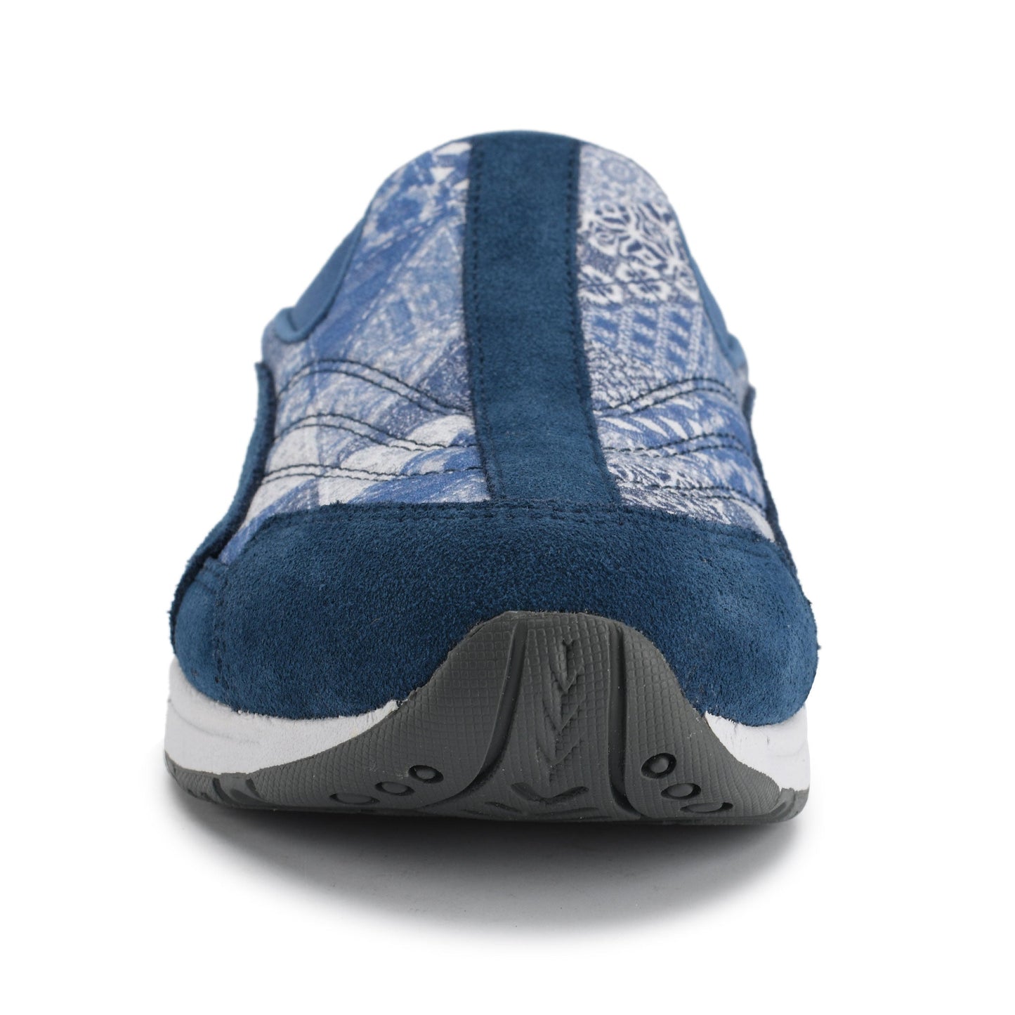 Easy Spirit Traveltime Clogs - Denim Patchwork