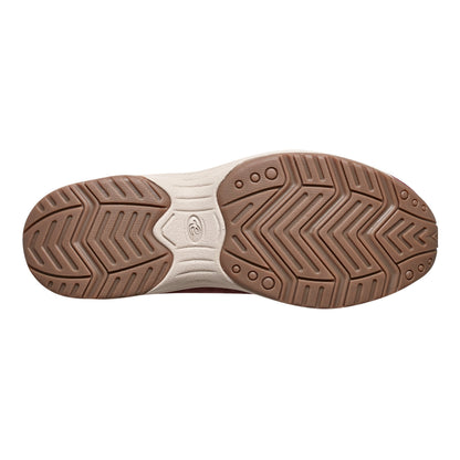 Easy Spirit Traveltime Clogs - Red Velour Suede