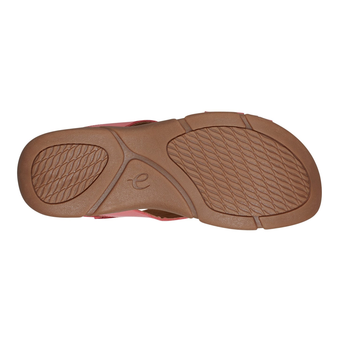 Easy Spirit Mar Sandals - Coral Leather