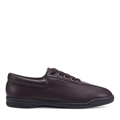 Easy Spirit AP1 Leather Walking Shoes - Brown Leather