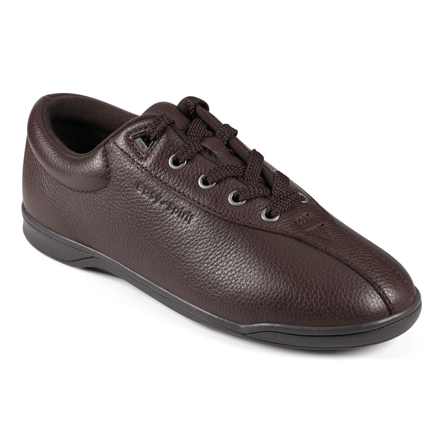 Easy Spirit AP1 Leather Walking Shoes - Brown Leather