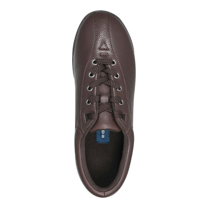 Easy Spirit AP1 Leather Walking Shoes - Brown Leather