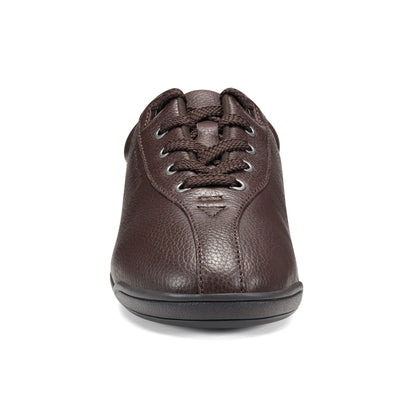 Easy Spirit AP1 Leather Walking Shoes - Brown Leather