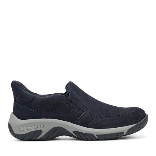 Easy Spirit Warner SOEASY™ Slip On Shoes - Navy Suede