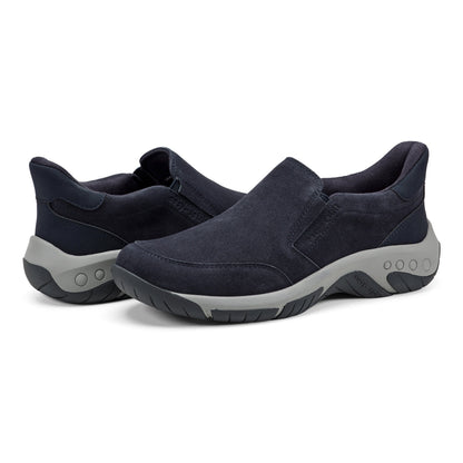 Easy Spirit Warner SOEASY™ Slip On Shoes - Navy Suede