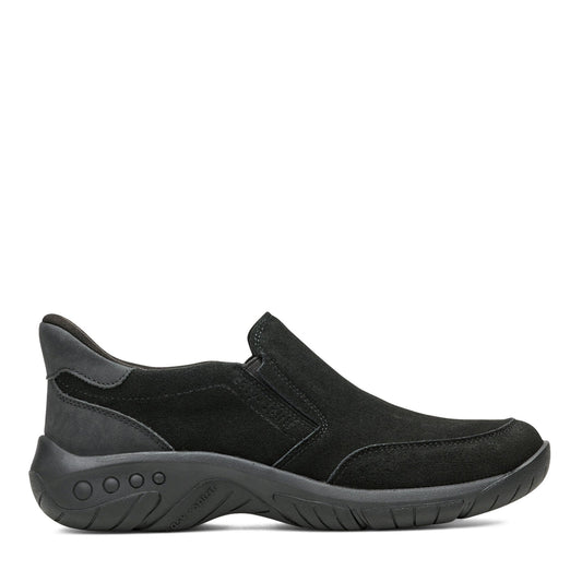Easy Spirit Warner SOEASY™ Slip On Shoes - Black Suede