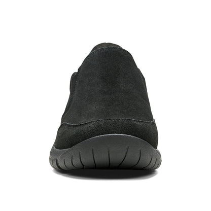 Easy Spirit Warner SOEASY™ Slip On Shoes - Black Suede