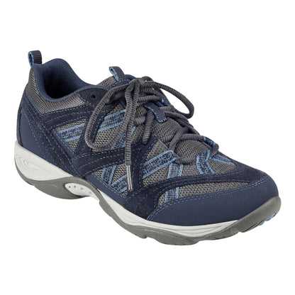 Easy Spirit Exploremap Walking Shoes - Navy Multi Nubuck