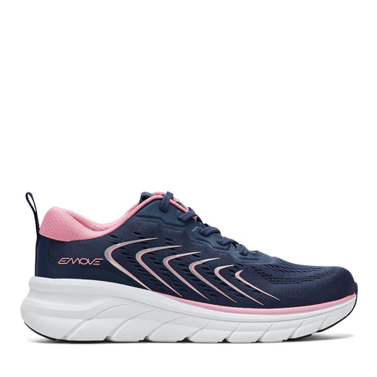 Easy Spirit Limited Edition Move For Pink Maelie Sneakers - Navy/Pink