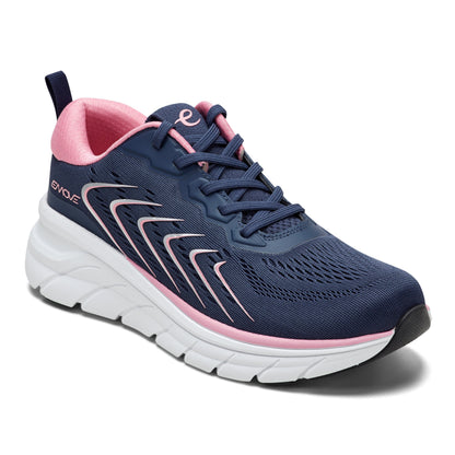 Easy Spirit Limited Edition Move For Pink Maelie Sneakers - Navy/Pink