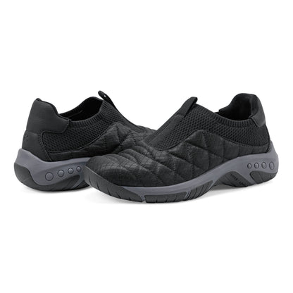 Easy Spirit Wallis Casual Slip On Shoes - Black Mesh