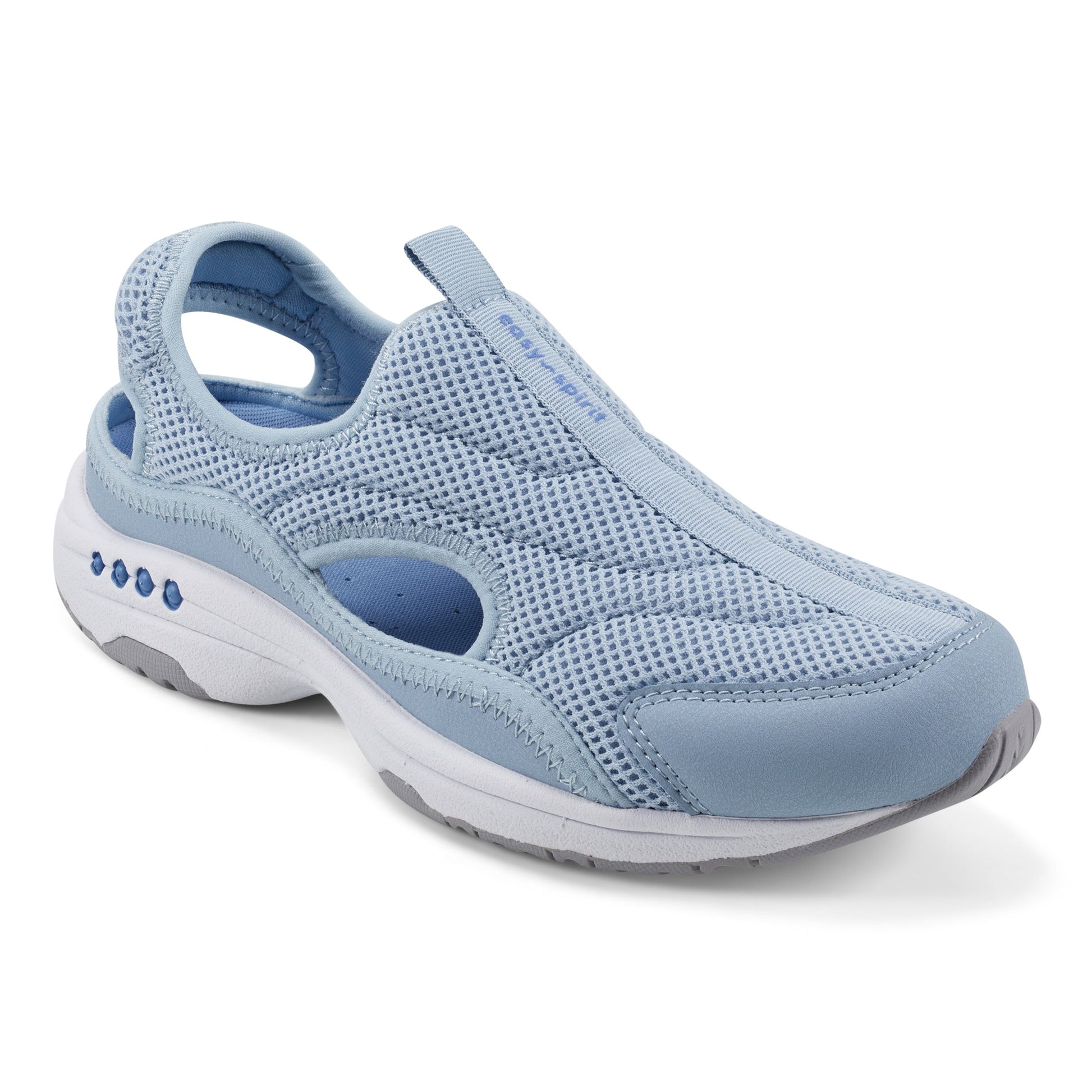 Easy Spirit Trina Slip On Walking Shoes - Light Blue