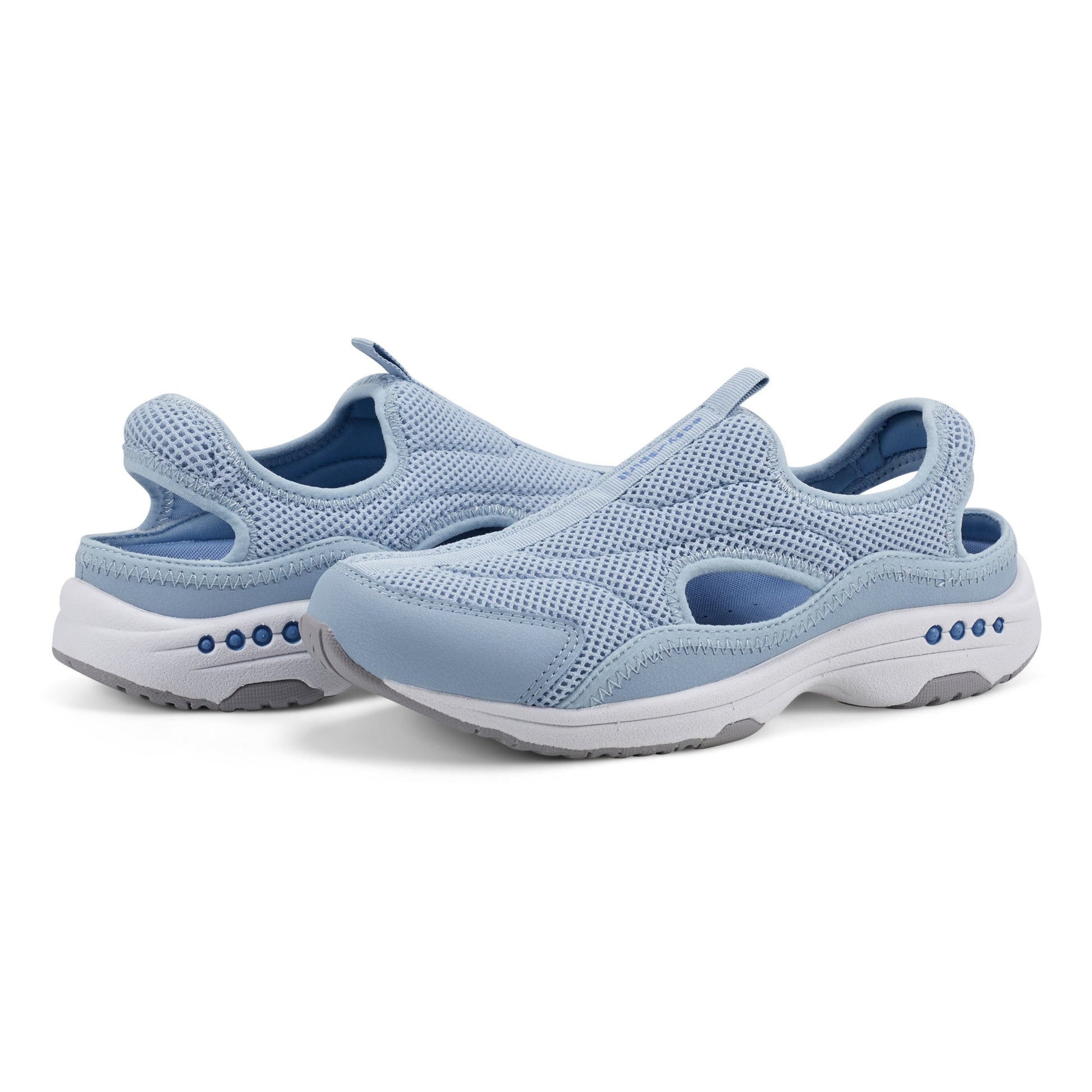 Easy Spirit Trina Slip On Walking Shoes - Light Blue