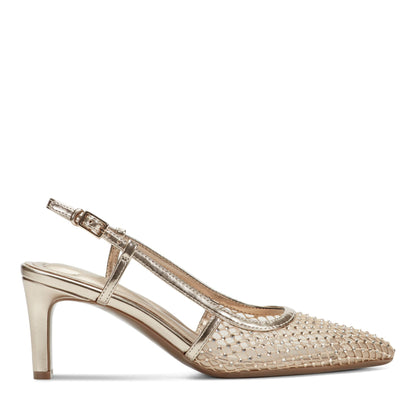 Easy Spirit Ravin Slingback Pumps - Gold