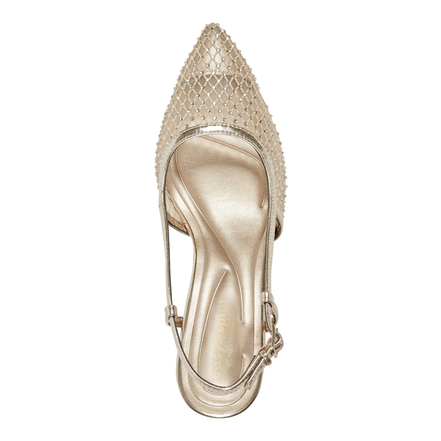 Easy Spirit Ravin Slingback Pumps - Gold