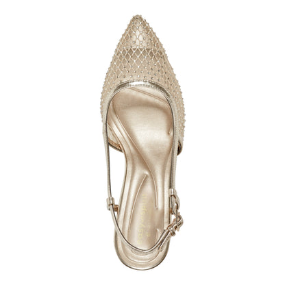 Easy Spirit Ravin Slingback Pumps - Gold