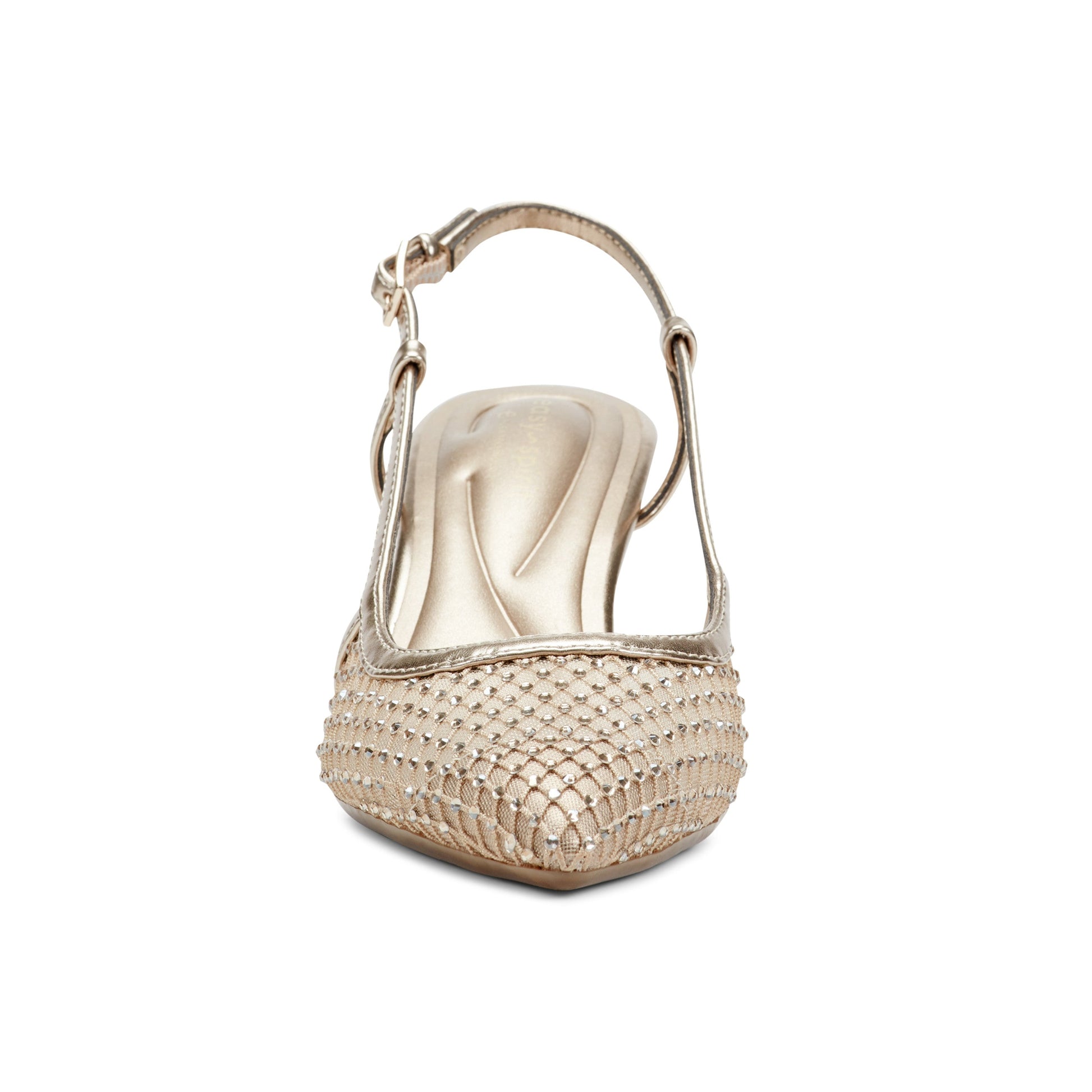 Easy Spirit Ravin Slingback Pumps - Gold