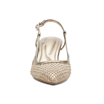 Easy Spirit Ravin Slingback Pumps - Gold