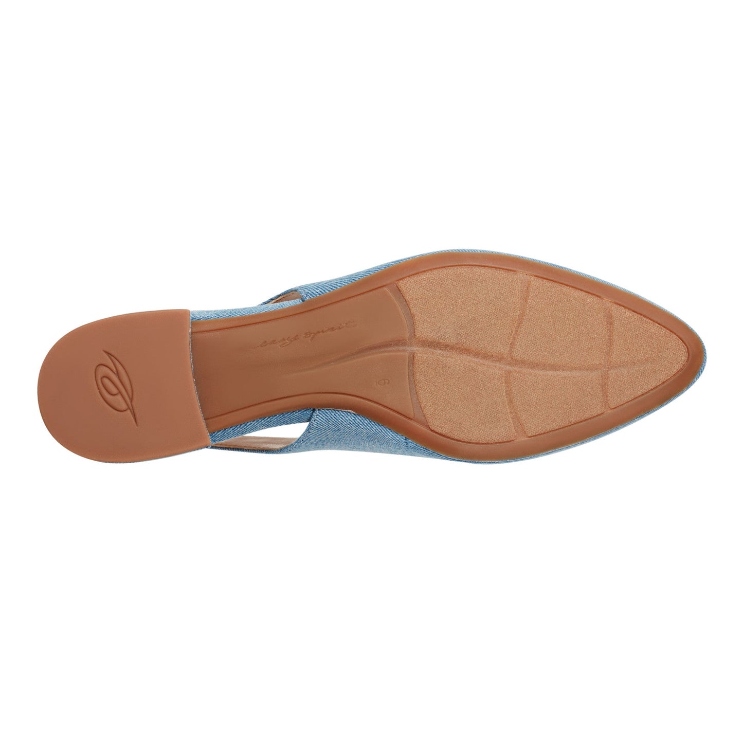 Easy Spirit Cassius Slingback Pumps - Light Denim
