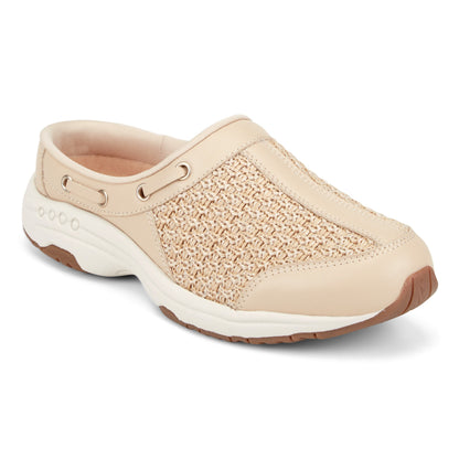 Easy Spirit Travelport Clogs - Light Natural