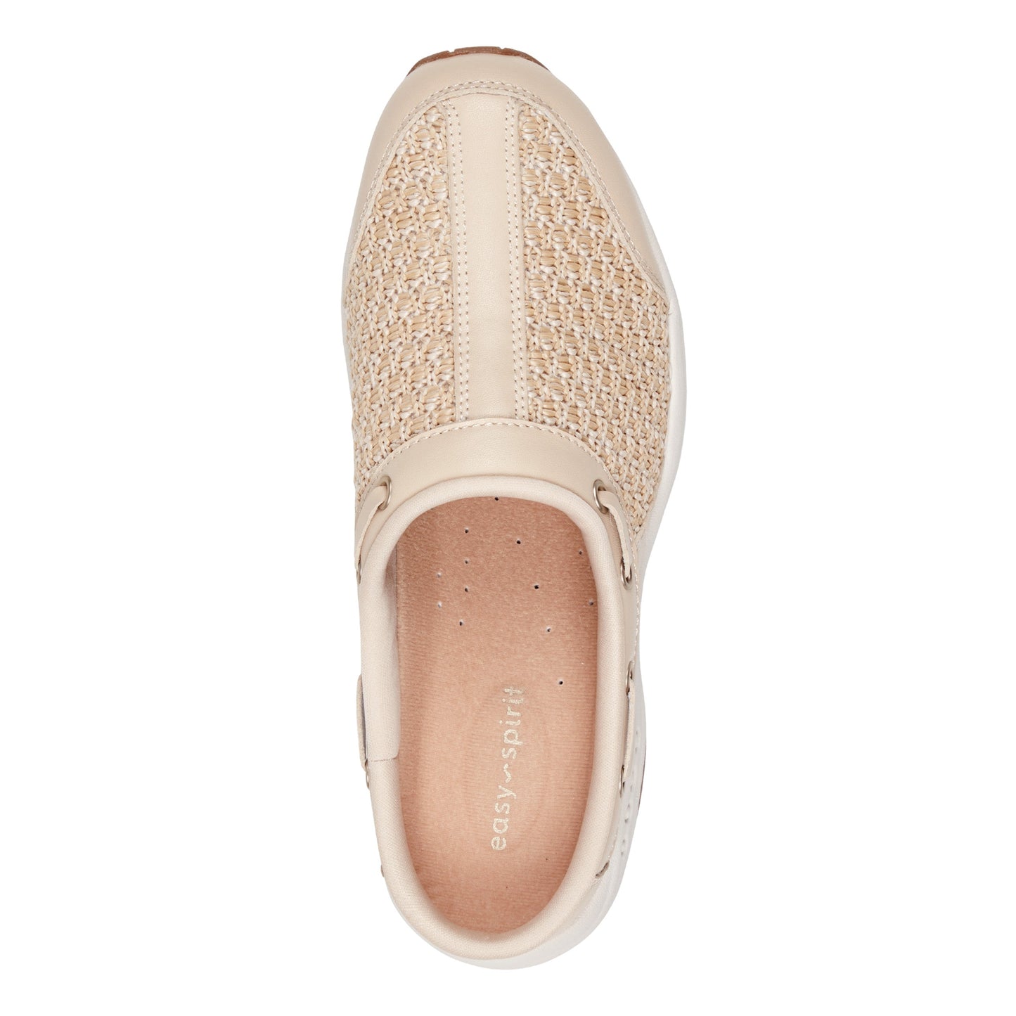 Easy Spirit Travelport Clogs - Light Natural