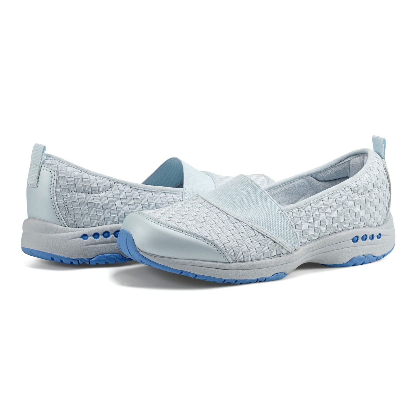 Easy Spirit Twist Slip On Sneakers - Light Grey