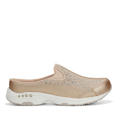Easy Spirit Travelsparkle Clogs - Light Natural