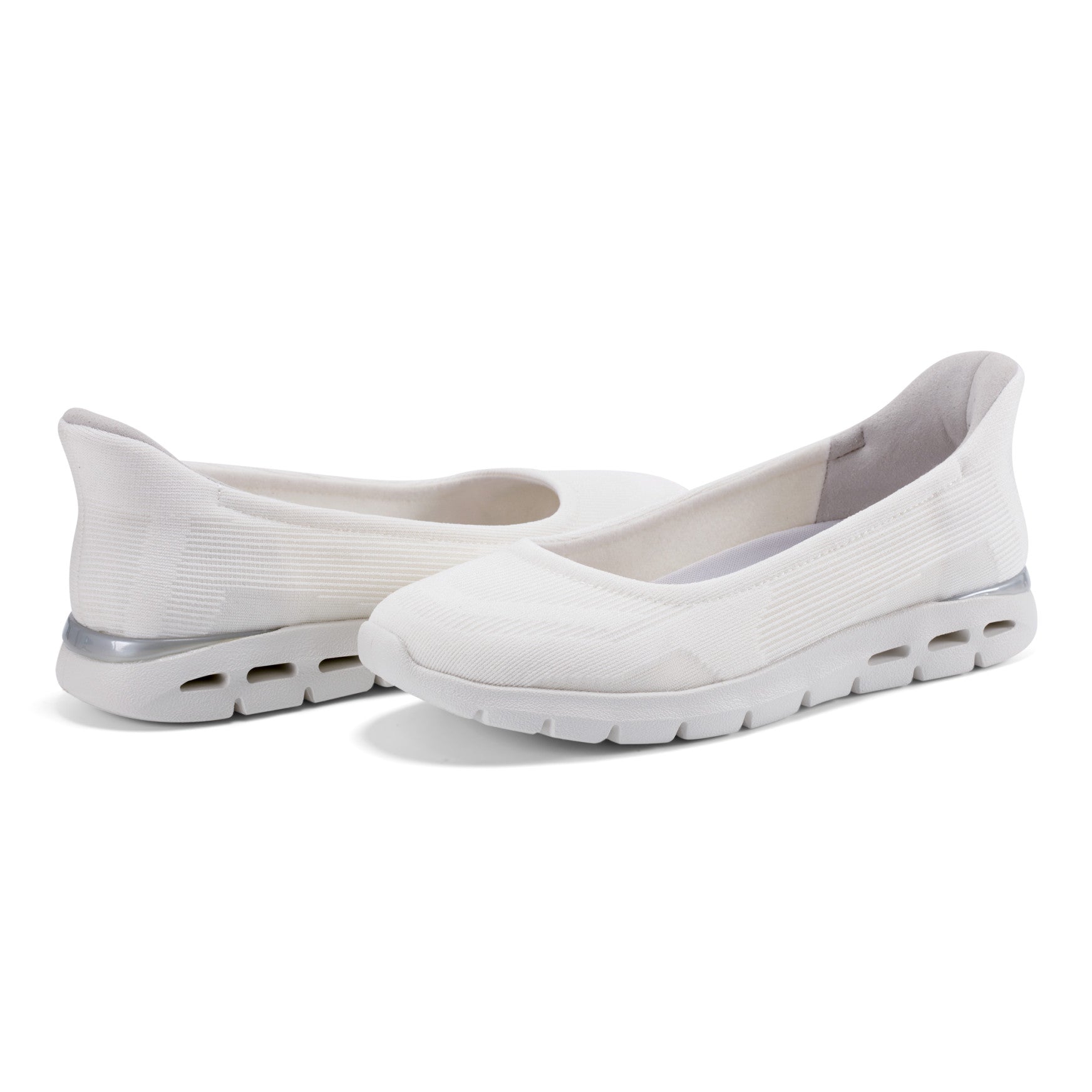 Easy Spirit Noemi SOEASY™ Slip On Ballet Flats - White