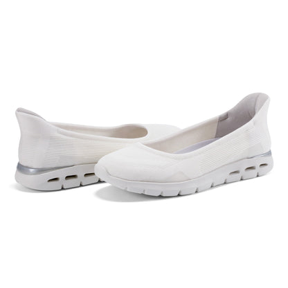 Easy Spirit Noemi SOEASY™ Slip On Ballet Flats - White