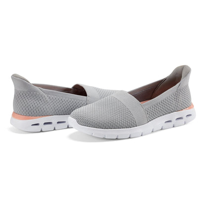 Easy Spirit Denise Austin Nilsa SOEASY™ Slip On Shoes - Light Grey